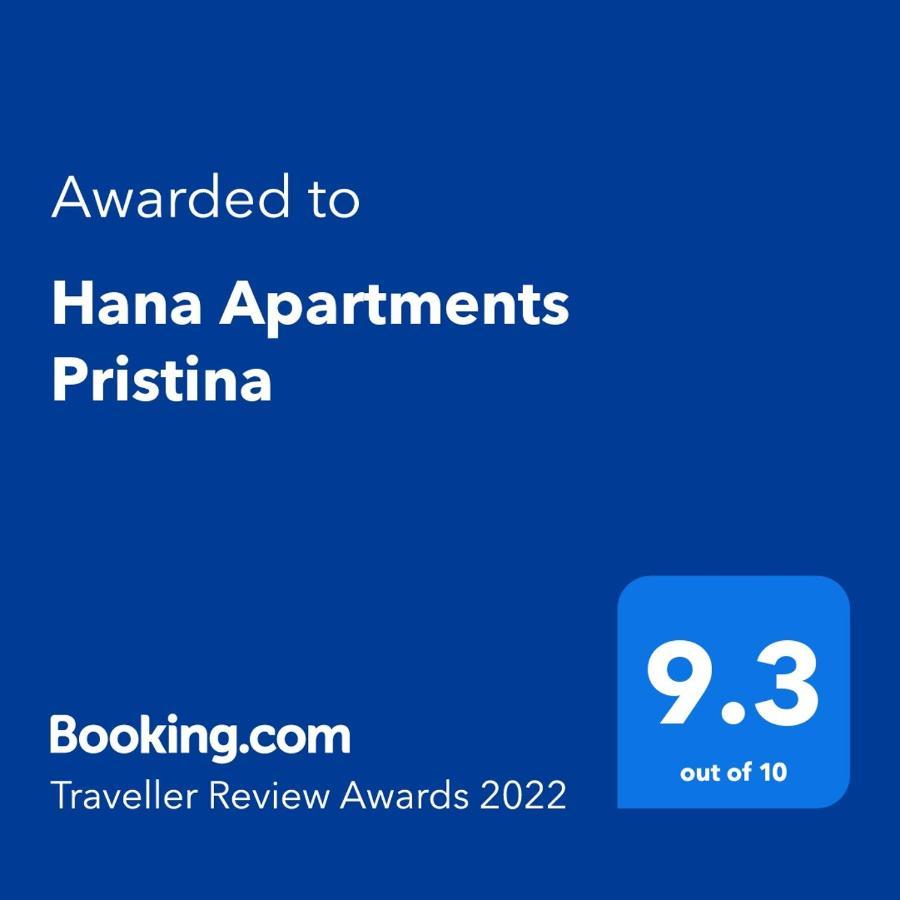 Hana Apartments Prishtina Priștina Exterior foto